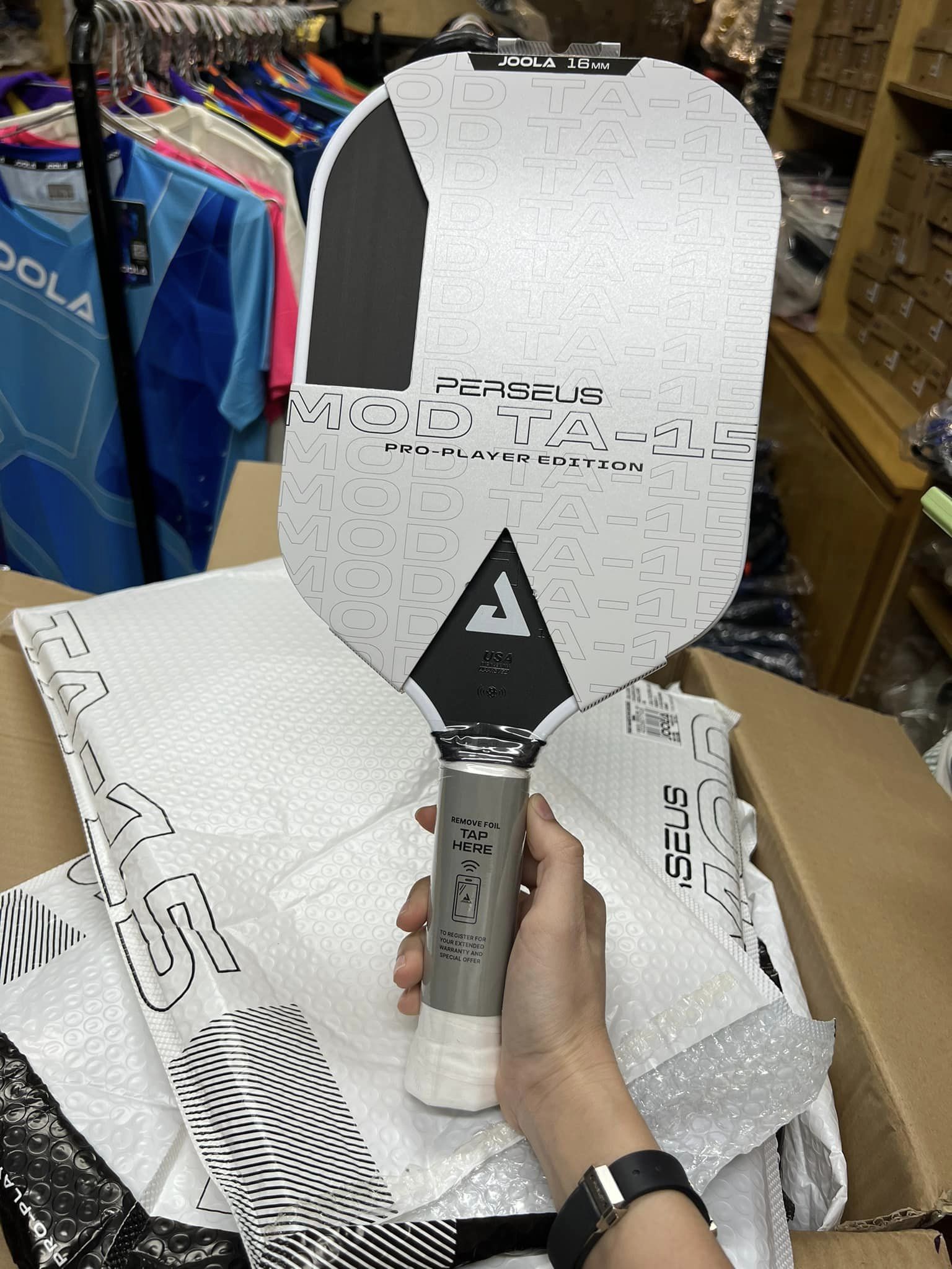 Vợt pickleball Joola Modta - 15 Perseus bản 16mm Chính hãng