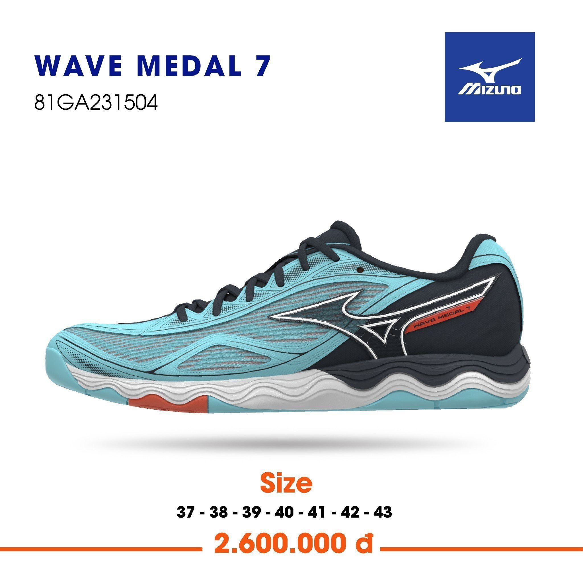 Giày Mizuno Wave Medal7
