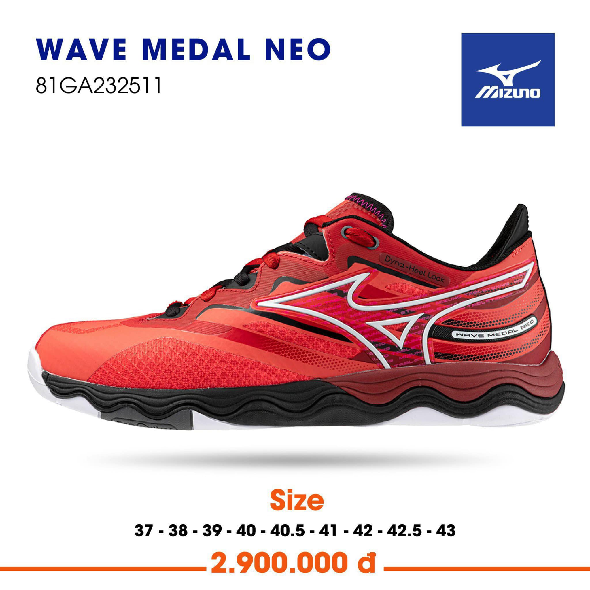 GIÀY BÓNG BÀN MIZUNO WAVE MEDAL NEO  