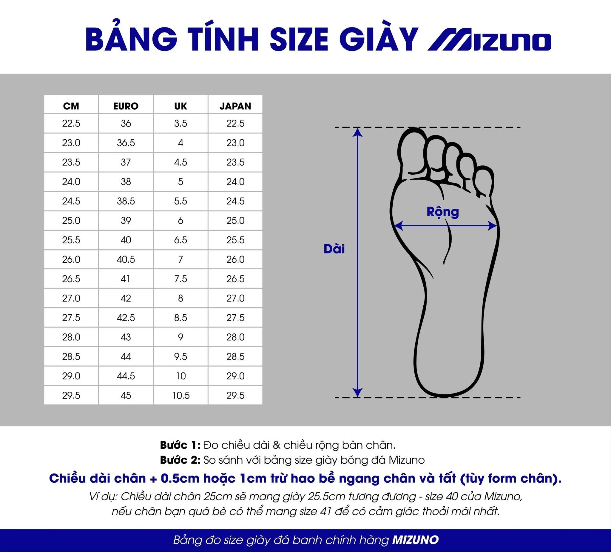 GIÀY BÓNG BÀN MIZUNO WAVE MEDAL NEO  