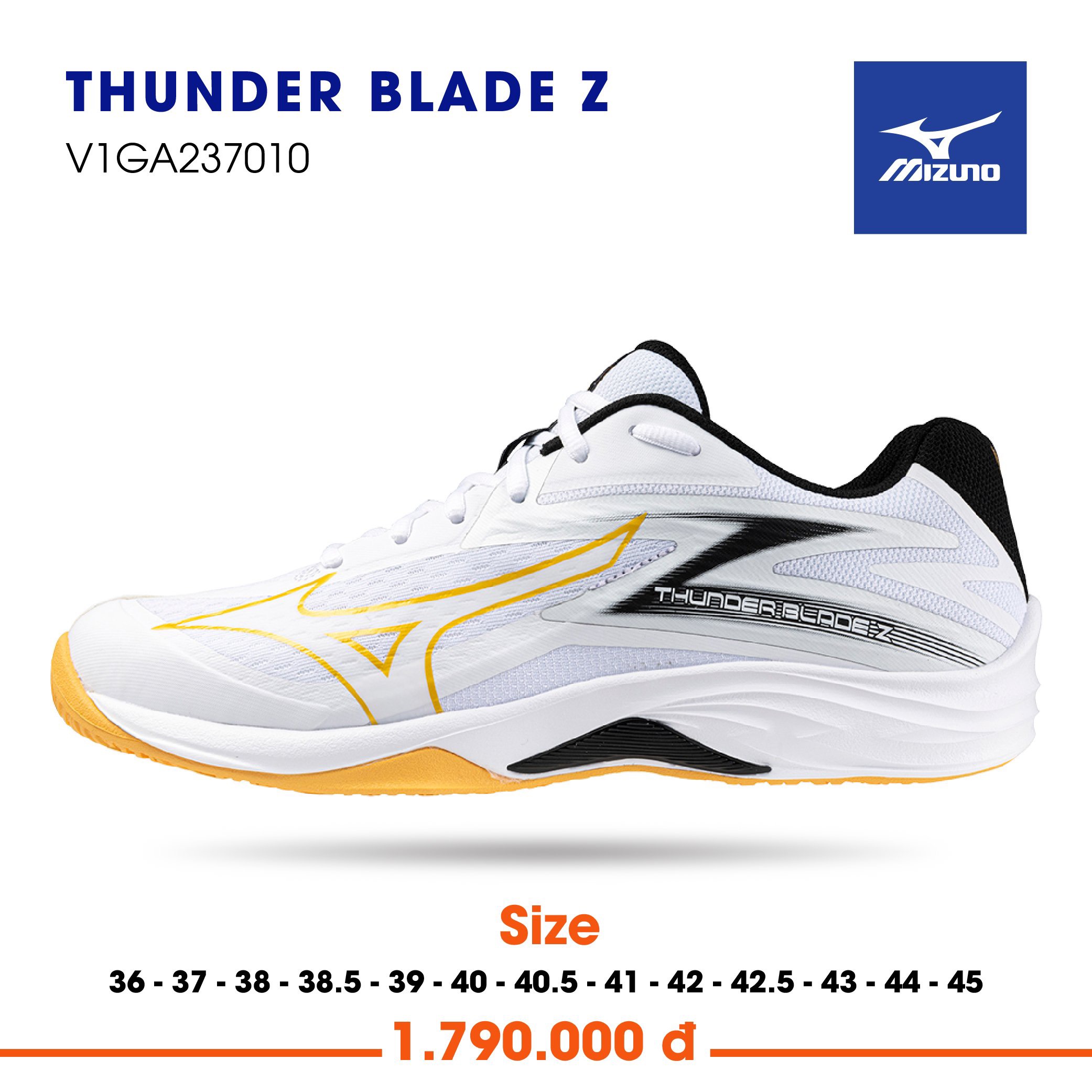 Giày Mizuno mẫu mới 2024- Thunder Blade Z