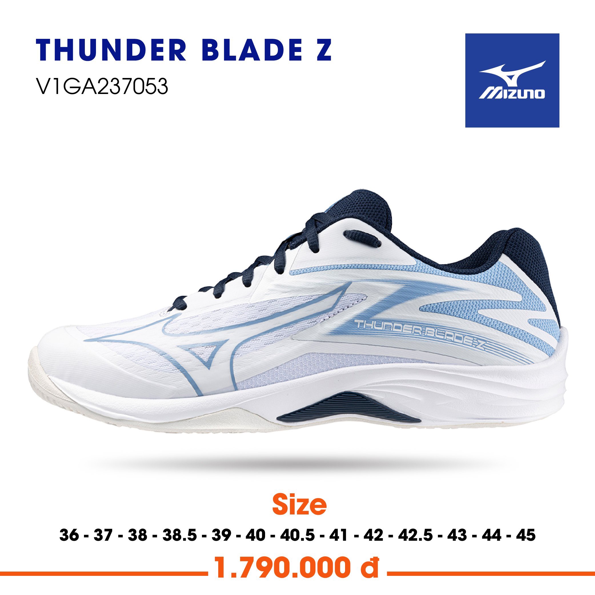 Giày Mizuno mẫu mới 2024- Thunder Blade Z