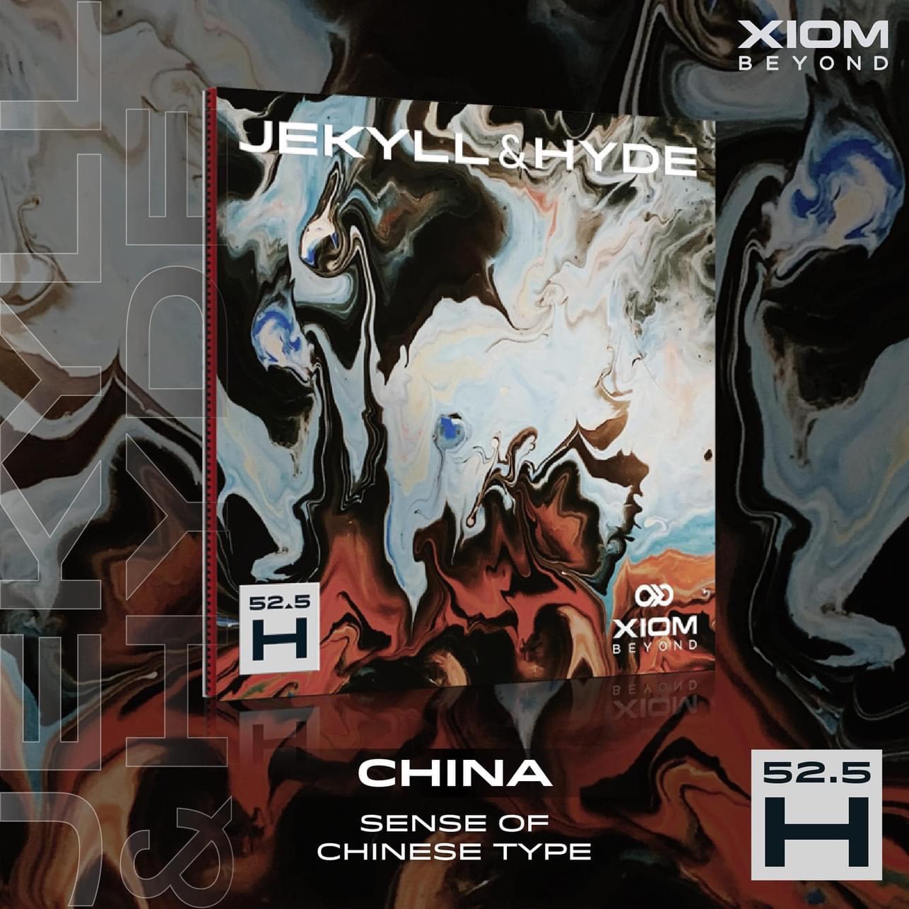Mặt vợt Xiom Jekyll-Hyde H 52.5