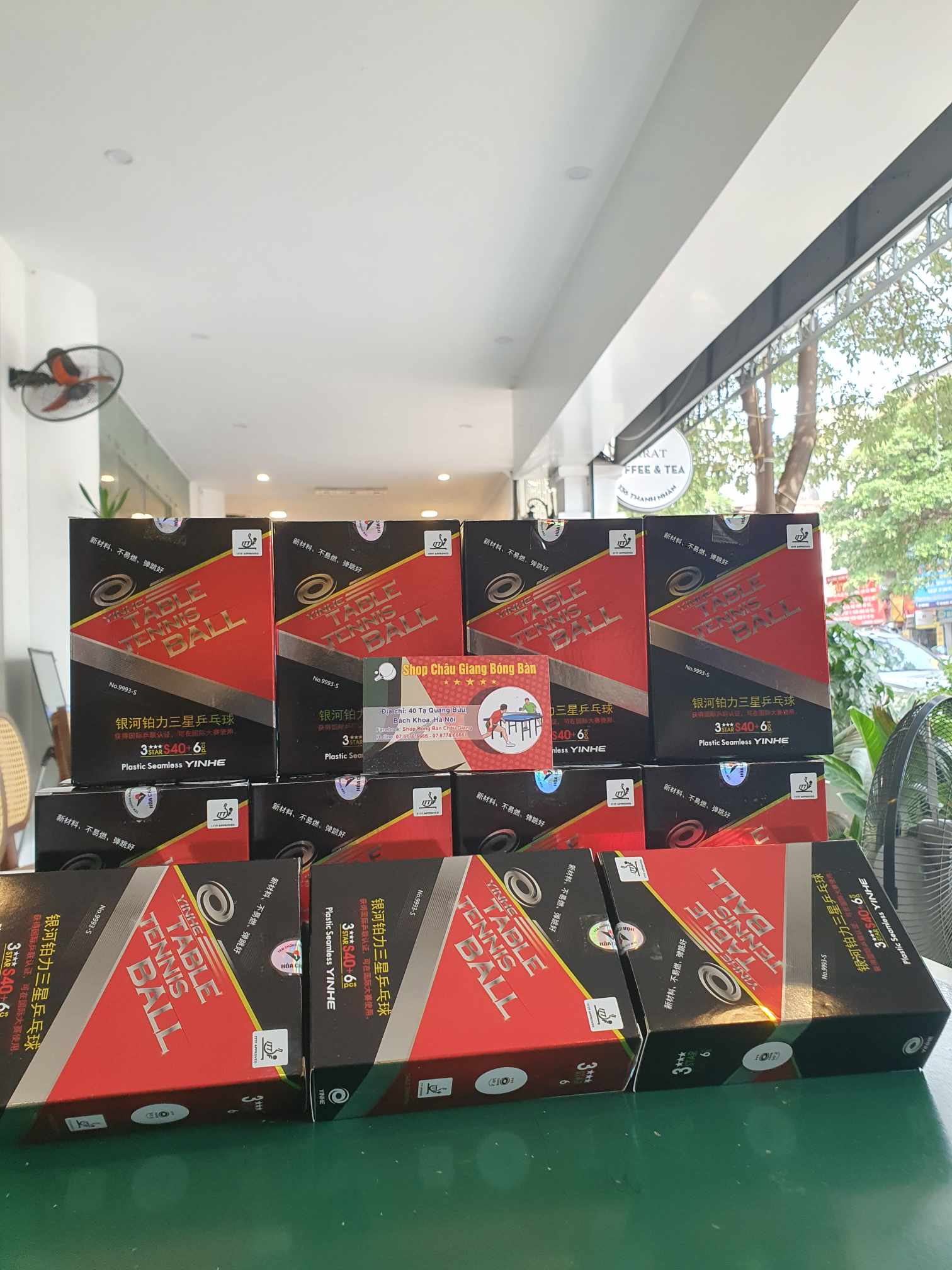 Bóng YINHE 3 SAO 40+ (6 quả)
