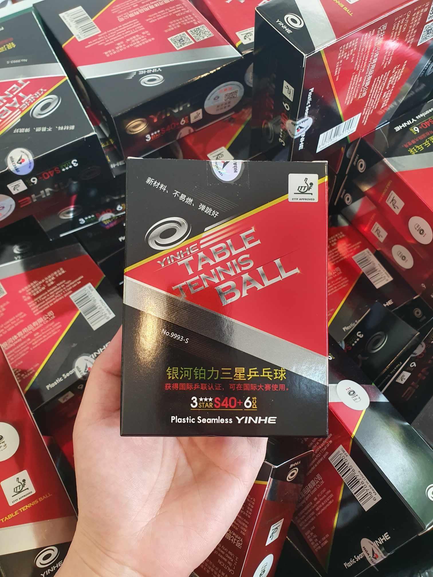 Bóng YINHE 3 SAO 40+ (6 quả)